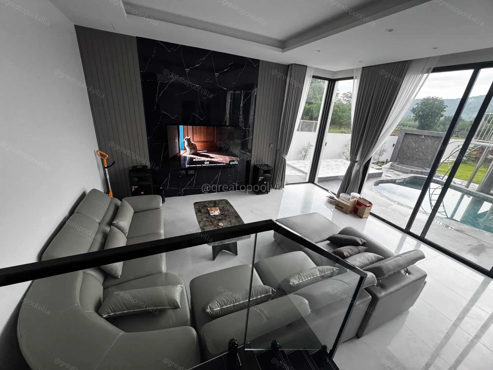 พูลวิลล่าเขาใหญ่ พร้อมสระว่ายน้ำส่วนตัวและสไลเดอร์ Greato Private Pool Villa